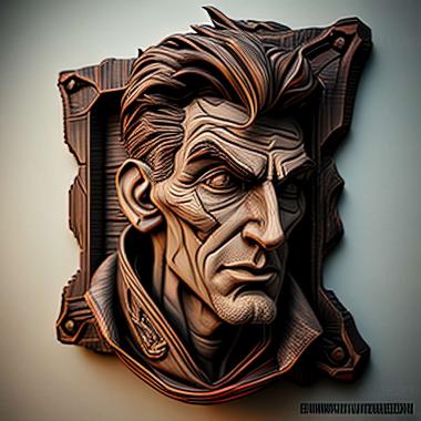 3D модель Красавчик Джек из Borderlands (STL)